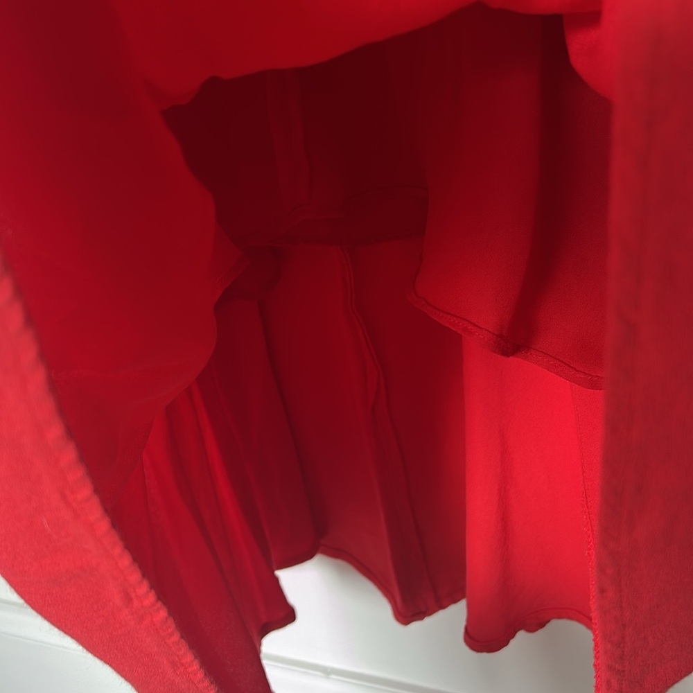 NICHOLAS Red dress with spaghetti straps - Picture 4 of 7